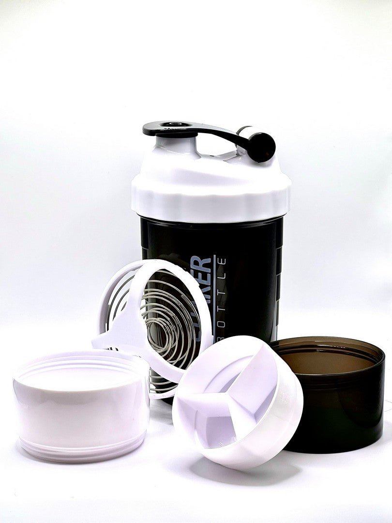 Protein Shaker Bottle with Stainless Steel Mixing Ball – Nutrición Conjunta